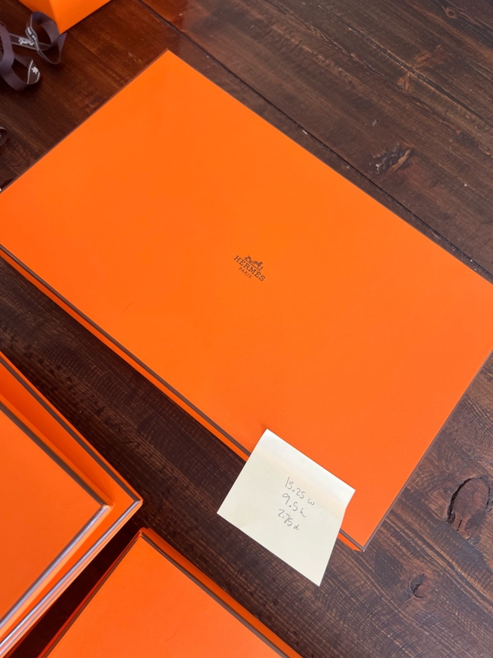 Hermès Orange Gift Box